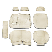 Load image into Gallery viewer, Land Rover Freelander 2 L359 2nd Row 2+1 Waterproof Seat Covers Almond MY06-15 - With Centre Armrest
