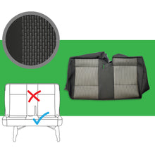 Load image into Gallery viewer, VW Transporter T6.1 & T6 OEM Genuine Original Bricks Titanium Front & Rear Seat Covers replacements for seat re-trims repairs