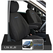 Load image into Gallery viewer, W447 Mercedes Benz Vito V-Class INKA Front 1+1 Tailored Waterproof Seat Covers Black MY-15-20
