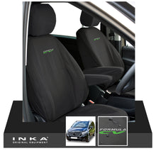 Load image into Gallery viewer, W447 Mercedes Benz Vito V-Class INKA Front 1+1 Tailored Waterproof Seat Covers Black MY-15-20