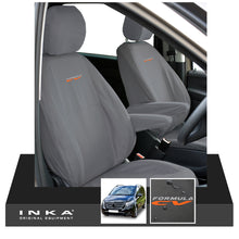 Load image into Gallery viewer, W447 Mercedes Benz Vito V-Class INKA Front 1+1 Tailored Waterproof Seat Covers Grey MY-15-20