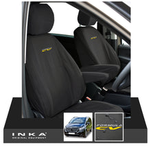 Load image into Gallery viewer, W447 Mercedes Benz Vito V-Class INKA Front 1+1 Tailored Waterproof Seat Covers Black MY-15-20