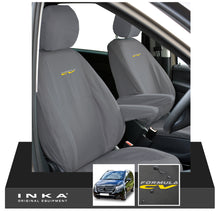 Load image into Gallery viewer, W447 Mercedes Benz Vito V-Class INKA Front 1+1 Tailored Waterproof Seat Covers Grey MY-15-20