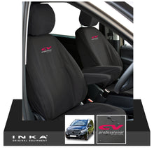 Load image into Gallery viewer, W447 Mercedes Benz Vito V-Class INKA Front 1+1 Tailored Waterproof Seat Covers Black MY-15-20