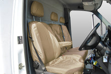 Load image into Gallery viewer, Mercedes Benz Sprinter Front Set 1+2 INKA Tailored Waterproof Seat Covers Almond MY06-18