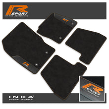 Load image into Gallery viewer, Ford Focus Mk3 Car Mats (Front & Rear Set) R Sport with Premium Carpet & OEM Leatherette, Fits MY15 to MY18