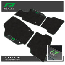 Load image into Gallery viewer, VW Polo Car Mats (Front & Rear Set) with Premium Carpet & OEM Leatherette Fits MY2018 Onwards