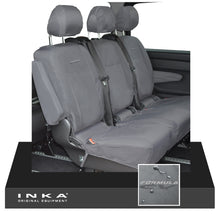 Load image into Gallery viewer, INKA Mercedes Benz Vito , V Class W447 Rear Crew Cab Waterproof Seat Covers Grey (Choice of 7 Colours)