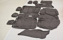 Load image into Gallery viewer, Jaguar F-PACE X761 Front & Rear Tailored Waterproof Seat Covers Grey MY16-20 With Logos