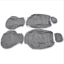 Load image into Gallery viewer, Jaguar F-PACE X761 Front & Rear Tailored Waterproof Seat Covers Grey MY16-20 Plain