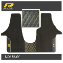 Load image into Gallery viewer, Volkswagen VW Transporter T6 & T6.1 Panel Van & Kombi Bentley Leatherette Front Carpet Floor Mat-MY19 to Present (No Fixings)