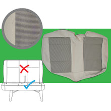 Load image into Gallery viewer, VW Transporter T5 OEM Genuine Original Timo & Titan Front & Rear Seat Covers replacements for seat re-trims repairs