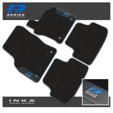 Load image into Gallery viewer, VW Golf MK7 Car Mats (Front & Rear Set) with Premium Carpet & OEM Leatherette, Fits MY13 to MY19