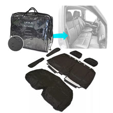 Load image into Gallery viewer, Mercedes Benz Vito V-Class W639 1st Row Double Seat Waterproof Seat Cover Black