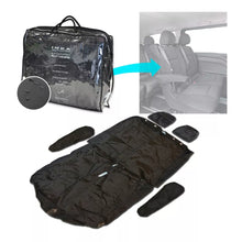 Load image into Gallery viewer, Mercedes Benz Vito V Class W639 2nd & 3rd Row Double Waterproof Seat Cover Black