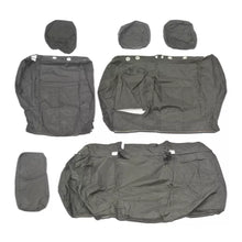 Load image into Gallery viewer, Nissan Pulsar Rear Set 60/40 Split Tailored Waterproof Seat Covers Grey MY14-16