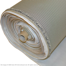 Load image into Gallery viewer, INKA Porsche Pepita Hounds tooth Fabric Furniture Seat Trimming Upholstery with 3MM Scrim Foam