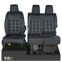 Load image into Gallery viewer, Vauxhall Vivaro MK 3 INKA Front Set Tailored Leatherette Seat Covers MY19-Present
