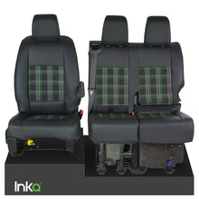 Load image into Gallery viewer, Vauxhall Vivaro MK 3 INKA Front Set Tailored Leatherette Seat Covers MY19-Present