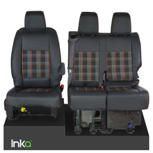 Load image into Gallery viewer, Vauxhall Vivaro MK 3 INKA Front Set Tailored Leatherette Seat Covers MY19-Present