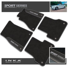Load image into Gallery viewer, Audi A6 Tailored Car Mats (Front &amp; Rear Set) with Premium Carpet &amp; OEM Leatherette Fits MY 2011-2019
