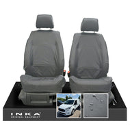 Ford Transit Connect MK3 INKA Front 1+1 Tailored Waterproof Seat Covers Set Grey MY-2024 Onwards