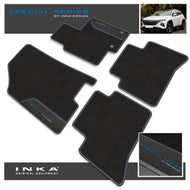 Hyundai Tucson MHEV Car Mats (Front & Rear Set) with Premium Carpet & OEM Leatherette Fits MY20 Onwards