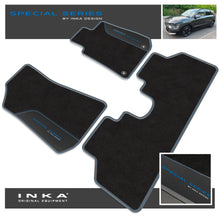 Load image into Gallery viewer, Kia E-NIRO Car Mats (Front &amp; Rear Set) with Premium Carpet &amp; OEM Leatherette Fits MY18-22
