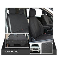 Mercedes Benz Marco Polo V-Class W447 INKA Full Set Front & Rear Tailored Waterproof Seat Covers Black MY-2014+