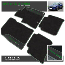 Load image into Gallery viewer, Nissan Qashqai e-POWER Car Mats (Front &amp; Rear Set) with Premium Carpet &amp; OEM Leatherette Fits MY22 Onwards
