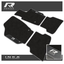 Load image into Gallery viewer, VW Polo Car Mats (Front &amp; Rear Set) with Premium Carpet &amp; OEM Leatherette,  Fits MY09 to MY18
