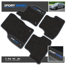 Load image into Gallery viewer, SEAT Leon Tailored Car Mats (Front &amp; Rear Set) with Premium Carpet &amp; OEM Leatherette Fits MY 2020 Onwards
