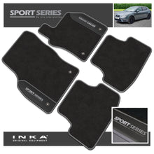 Load image into Gallery viewer, SEAT Leon Tailored Car Mats (Front &amp; Rear Set) with Premium Carpet &amp; OEM Leatherette Fits MY 2020 Onwards
