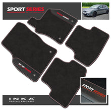 Load image into Gallery viewer, SEAT Leon Tailored Car Mats (Front &amp; Rear Set) with Premium Carpet &amp; OEM Leatherette Fits MY 2020 Onwards
