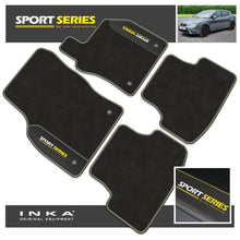 Load image into Gallery viewer, SEAT Leon Tailored Car Mats (Front &amp; Rear Set) with Premium Carpet &amp; OEM Leatherette Fits MY 2020 Onwards
