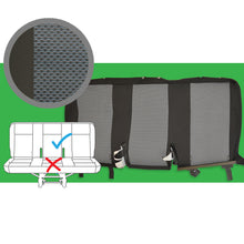 Load image into Gallery viewer, VW Transporter T6 &amp; T5.1 OEM Genuine Original Simora Titanium Black front &amp; rear seat covers replacements for seat re-trims repairs
