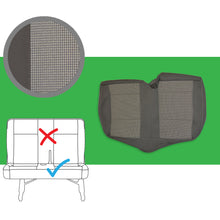 Load image into Gallery viewer, VW Transporter T5 OEM genuine original Timo &amp; Anthracite Front &amp; Rear Seat Covers replacements for seat re-trims repairs
