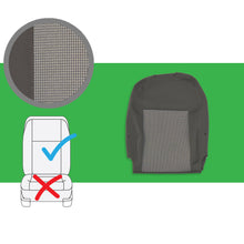 Load image into Gallery viewer, VW Transporter T5 OEM genuine original Timo &amp; Anthracite Front &amp; Rear Seat Covers replacements for seat re-trims repairs
