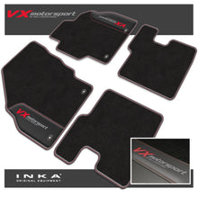 Load image into Gallery viewer, Vauxhall Corsa E Car Mats (Front &amp; Rear Set) with Premium Carpet &amp; OEM Leatherette, Fits MY-14-19
