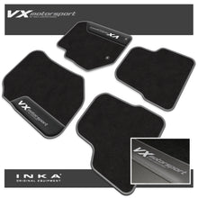 Load image into Gallery viewer, Vauxhall Corsa F Car Mats (Front &amp; Rear Set) with Premium Carpet &amp; OEM Leatherette, Fits MY-19 Onwards
