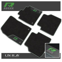 Load image into Gallery viewer, VW ID4 Car Mats (Front &amp; Rear Set) with Premium Carpet &amp; OEM Leatherette, Fits MY21 Onwards
