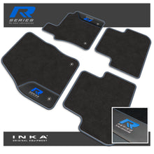Load image into Gallery viewer, VW Tiguan Car Mats (Front &amp; Rear Set) with Premium Carpet &amp; OEM Leatherette, Fits MY 16-23
