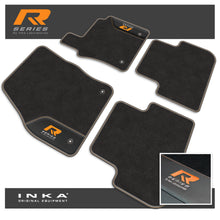 Load image into Gallery viewer, VW Tiguan Car Mats (Front &amp; Rear Set) with Premium Carpet &amp; OEM Leatherette, Fits MY 16-23
