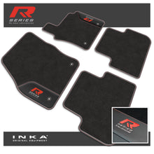 Load image into Gallery viewer, VW Tiguan Car Mats (Front &amp; Rear Set) with Premium Carpet &amp; OEM Leatherette, Fits MY 16-23
