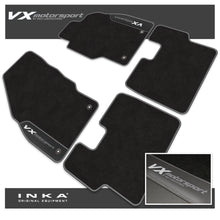 Load image into Gallery viewer, Vauxhall Corsa D Car Mats (Front &amp; Rear Set) with Premium Carpet &amp; OEM Leatherette, Fits MY07 to MY14
