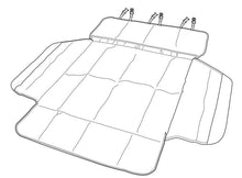 Load image into Gallery viewer, Land Rover L550 Discovery Sport Load space Liner / Leaf Liner Bootliner Black
