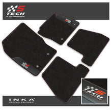 Load image into Gallery viewer, Ford Focus MK3 Car Mats (Front &amp; Rear Set) S Tech with Premium Carpet &amp; OEM Leatherette, Fits MY15 to MY18
