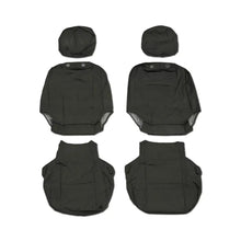Load image into Gallery viewer, Land Rover Defender Rear 1+1 Tailored Waterproof Seat Covers Black MY-07-16 For Jump Seats
