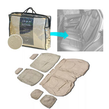 Load image into Gallery viewer, Range Rover Evoque L538 MK1 Rear 2+1 Waterproof Seat Covers Almond MY 10-15
