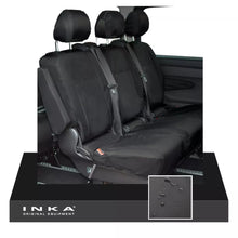 Load image into Gallery viewer, Mercedes Benz Vito V Class W639 2nd &amp; 3rd Row Triple Waterproof Seat Cover Black
